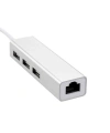 3 Port USB 3.0 Çoklayıcı + 100 Mpbs Ethernet USB Çevirici RJ45