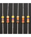 300 Parça 30 Çeşit Direnç Seti - 1/4W