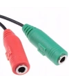 3.5mm Aux Kulaklık-Mikrofon Ayırıcı Kablo