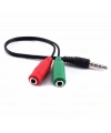 3.5mm Aux Kulaklık-Mikrofon Ayırıcı Kablo