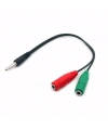 3.5mm Aux Kulaklık-Mikrofon Ayırıcı Kablo