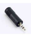 3.5mm Erkek Jak 6.35mm Dişi Jak Çevirici Adaptör
