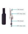 3.5mm Mono Jak - Erkek