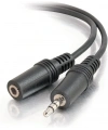 3.5mm Stereo Aux Audio Erkek - Dişi ( Male to Female ) Kablo 3m