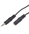 3.5mm Stereo Aux Audio Erkek - Dişi ( Male to Female ) Kablo 3m