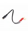 3.5mm Stereo Dişi 2 x RCA Erkek (M) Ses Kablosu