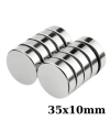 35x10mm Neodyum Güçlü Mıknatıs - Neodim Magnet