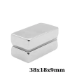 38x18x9mm Neodyum Güçlü Mıknatıs - Neodim Magnet