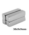 38x9x9mm Neodyum Güçlü Mıknatıs - Neodim Magnet