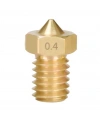3D Yazıcı-Printer M6 1.75mm / 0.4mm V5-V6 Pirinç Nozzle