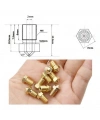 3D Yazıcı-Printer M6 1.75mm / 0.6mm V5-V6 Pirinç Nozzle