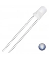 3mm Led Beyaz Diyot Diffused 1 Adet