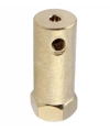 3mm Motor Şaftı ile Uyumlu Hex Tekerlek Kaplini