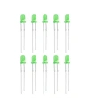 3mm Yeşil Led Paketi - 10 Adet