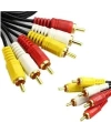 3RCA Kablo 1.5m (150cm) TV Kablosu