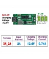 3S 2A Type-C Şarj Modülü Çok Hücreli 18650 Lityum Pil Şarj Devresi 12.6V