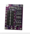 3S 40A Balanslı Lityum-İyon BMS Kartı (Mor PCB)