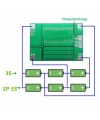 3S 40A BMS 12.6V 18650 Balanslı Pil Şarj Koruma Modülü