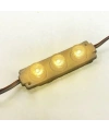 3W Mercekli Modül 3lü Led - Gün Işığı 12V