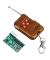 4 Kanallı Uzaktan Kumandalı RF Modülü Alıcı Verici