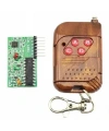 4 Kanallı Uzaktan Kumandalı RF Modülü Alıcı Verici
