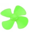 4 Kanatlı Plastik Pervane Ø56mm - Yeşil