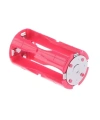 4lü AAA Pil Yuvası - 1.5V Paralel C-Tip Pil Dönüştürücü Pembe