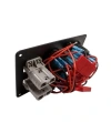 4lü Mavi Nokta Işıklı Switch Panel Anderson Soket Çakmaklık ve Voltaj Göstergeli