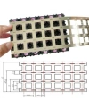4lü Nikel Şerit Lehim 4P Punta Teli 67.6x0.15mm - 1 Metre