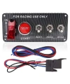 4lü ON-OFF Toggle Switch Panel - Motor Start Butonlu