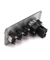 4lü ON-OFF Toggle Switch Panel - Motor Start Butonlu