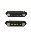 4-Pin 2.54mm Pogo Pin Manyetik Konnektör Takımı