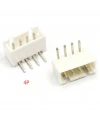 4 Pin JST-XH 2.54 Tunik Konnektör Erkek Eğik 90°