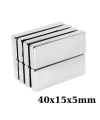 40x15x5mm Neodyum Güçlü Mıknatıs - Neodim Magnet