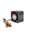 40x40x28mm 12V 0.33A Fan 3 Kablolu