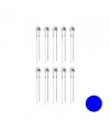 4.8mm Mavi Mantar Led Paketi - 10 Adet