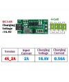 4S 2A Type-C Şarj Modülü Çok Hücreli 18650 Lityum Pil Şarj Devresi 16.8V