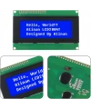 4x20 Mavi LCD Ekran I2C Bağlantılı 20x4 Display Blue
