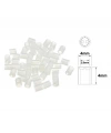 4x4mm Led Distans (Standoff) - Beyaz
