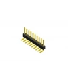 5 Pin (1x5) 2.54mm 90 Derece Erkek Pin Header