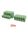 5 Pin 3.81mm Geçmeli 90C Takım Klemens