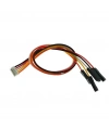 5-Pin ZH 1.5mm Dişi - 2.54mm Dişi Dupont Dönüştürücü Kablo - 20cm