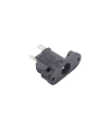5.5x2.5mm DC Jack Şasesi - Kulaklı Jak Girişi