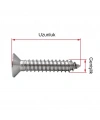 5.5X25mm YHB Sac Vidası – DIN7982 10 Adet