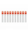 5mm 2V Kırmızı Led Paketi - 10 Adet