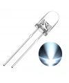 5mm Led Beyaz Diyot Diffused 1 Adet