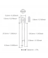 5mm Led Sarı Diyot Diffused 1 Adet