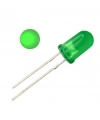 5mm Led Yeşil Diyot Diffused 1 Adet
