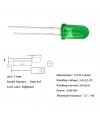 5mm Led Yeşil Diyot Diffused 1 Adet