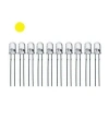 5mm Şeffaf Sarı Led Paketi - 10 Adet